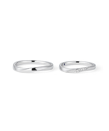 結婚指輪】Pt950 ダイヤモンド リング|festaria Online Shop