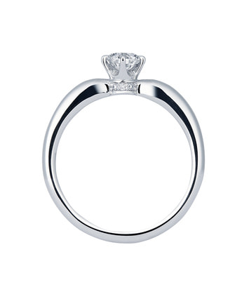 婚約指輪】Pt950 ダイヤモンド リング (0.25~0.29ct/F/VVS1