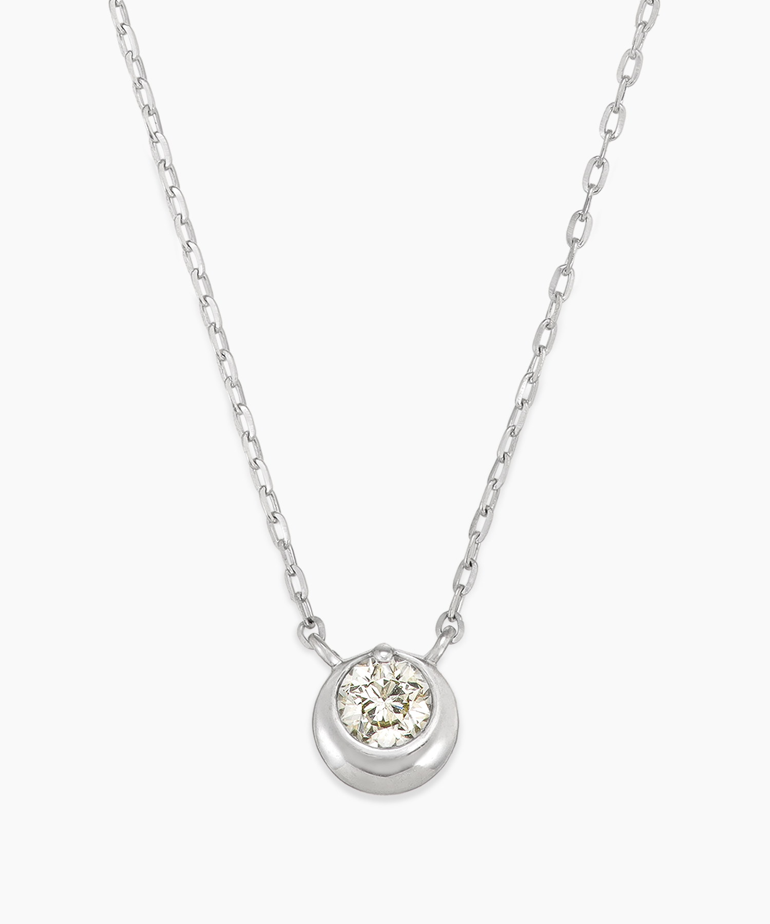 Pt950/Pt850 ダイヤモンド ネックレス ＜“Wish upon a star®” ダイヤモンドカード＞