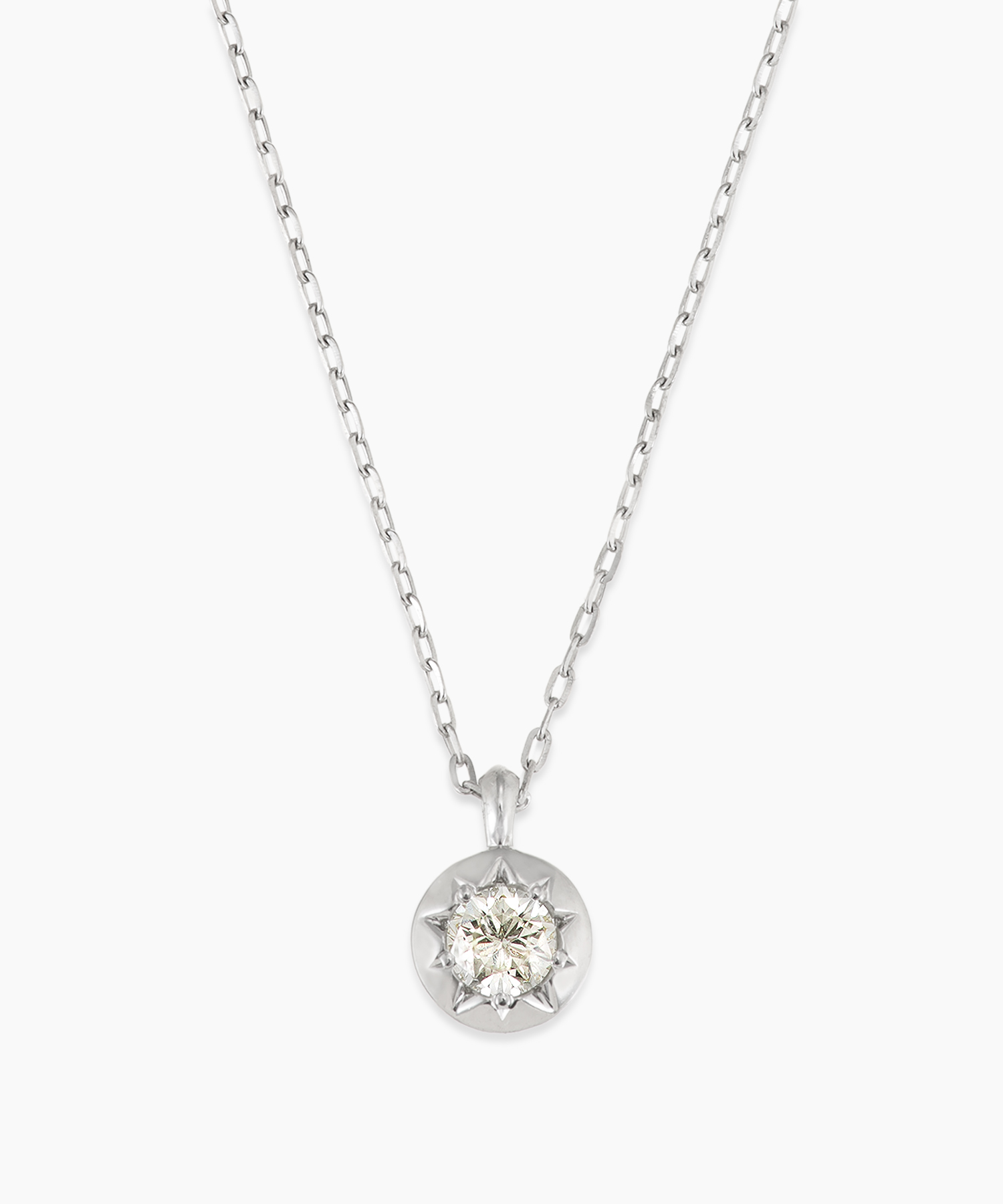 Pt950/Pt850 ダイヤモンド ネックレス ＜“Wish upon a star®” ダイヤモンドカード＞