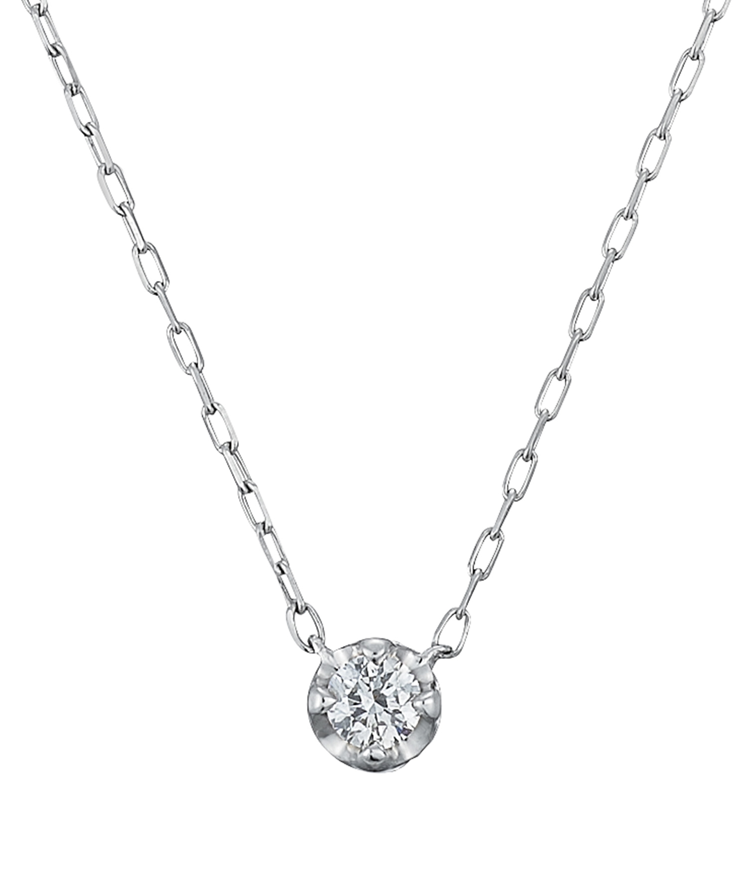 Pt950/850 ダイヤモンド ネックレス