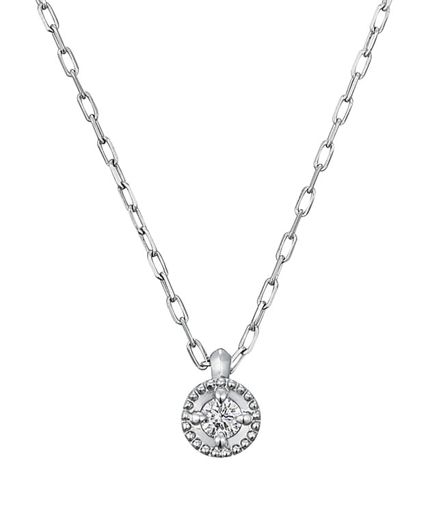 Pt950/850 ダイヤモンド ネックレス