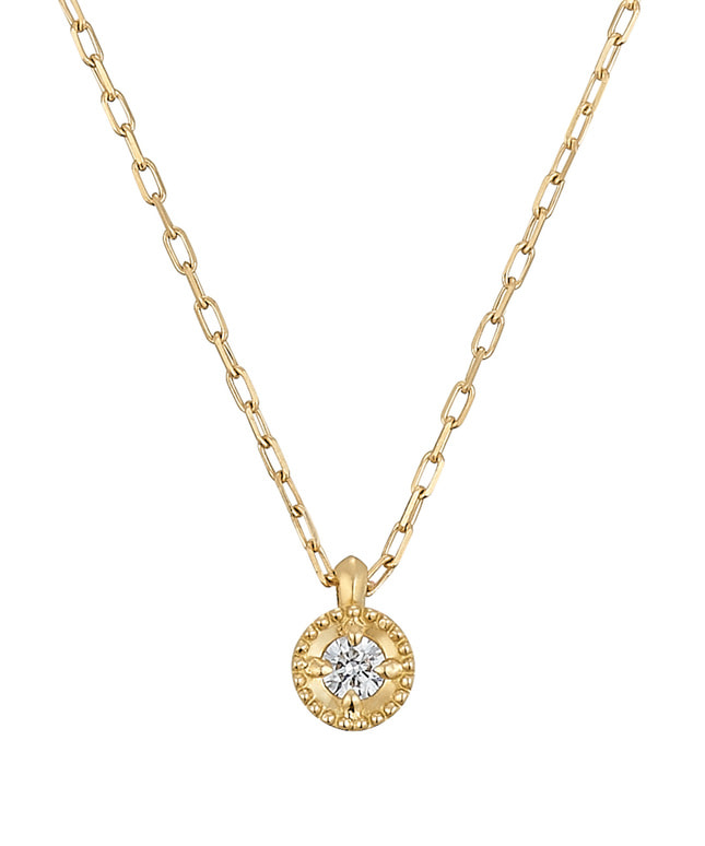 K18YG ダイヤモンド ネックレス