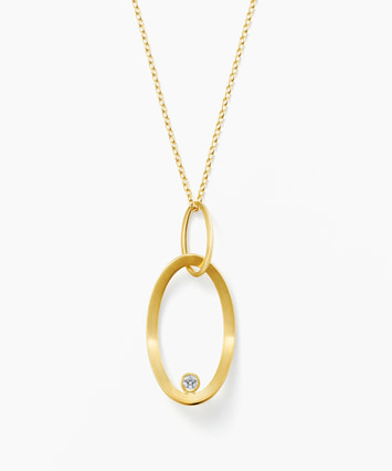 フェスタリア Wish upon a Star　ネックレス　K18 K18YG “Wish upon a star®” ダイヤモンド ネックレス | festaria