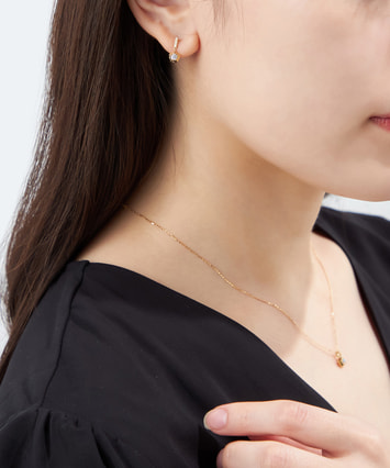 K18YG ダイヤモンド ピアス|festaria Online Shop(フェスタリア
