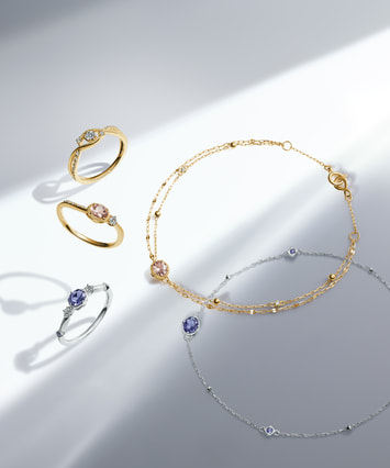 モルガナイトk18 ブレスレット K18YG モルガナイト・ダイヤモンド ブレスレット|festaria