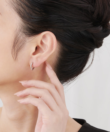 festaria Pt950 ダイヤモンドピアス Pt950 ダイヤモンド ピアス|festaria Online Shop(フェスタリア