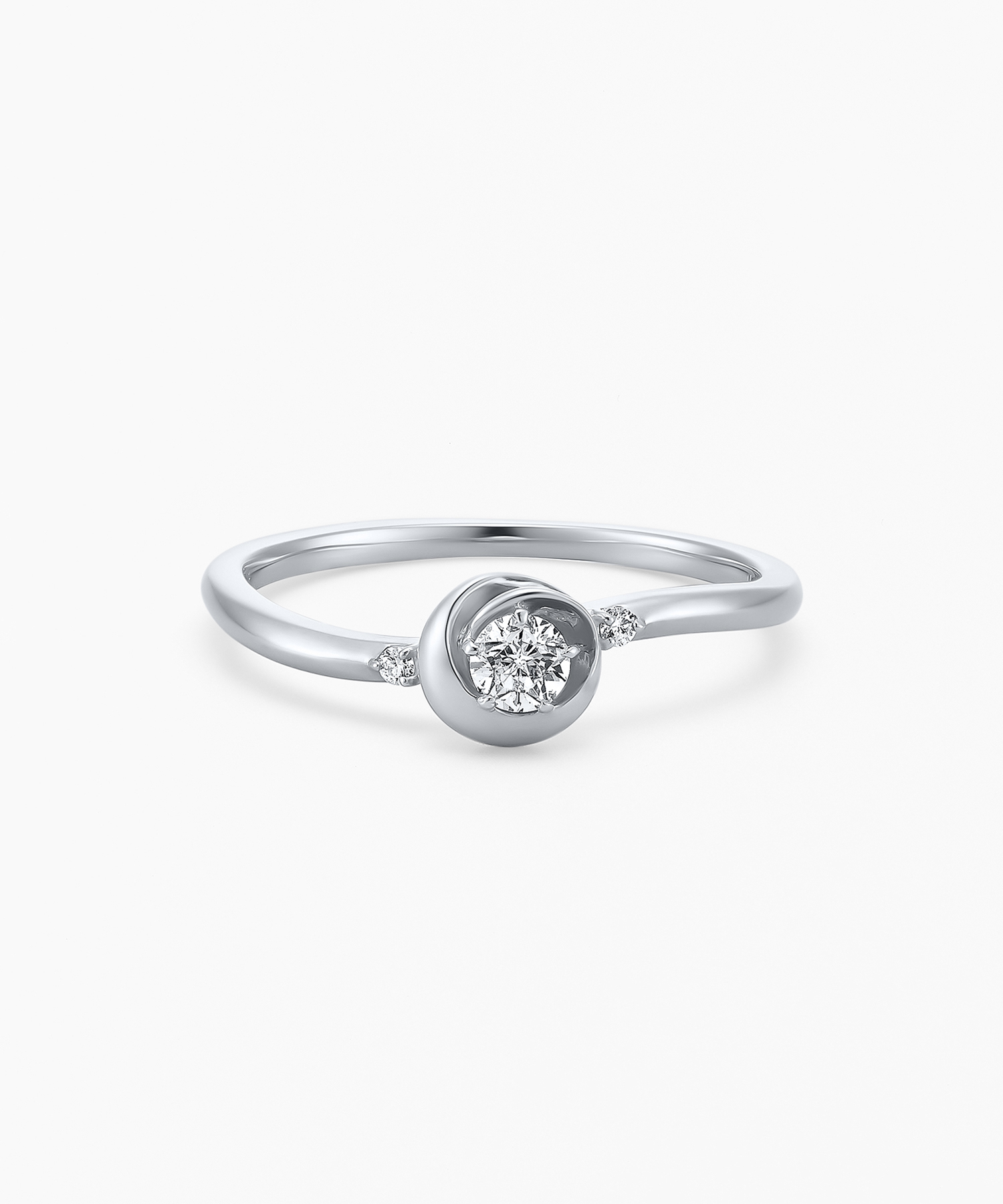 【2025 Spring/Summer Collection】Pt950 ダイヤモンド リング < “Wish upon a star®” カード>