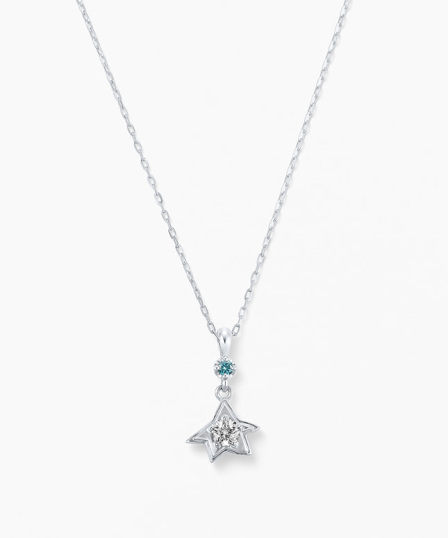 フェスタリア Wish upon a star K10 ダイヤモンド ネックレス K18YG “Wish upon a star®” ダイヤモンド ネックレス | festaria