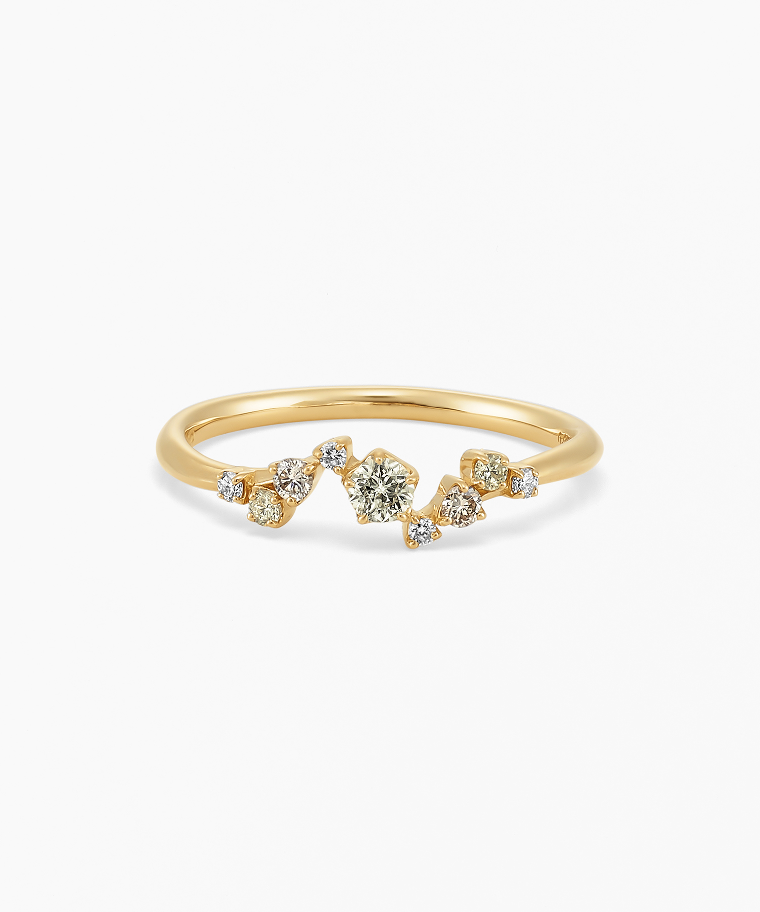 ※感謝祭対象外 【2026 Spring Limited】K14YG ダイヤモンドリング ＜ “Wish upon a star®” カード＞