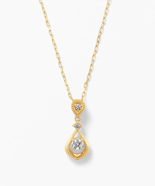 新品⭐ネックレス 　星とダイヤモンド HORSESHOE BLUE SAPPHIRE(9月) NECKLACE(2JN1074)K10 ネックレス