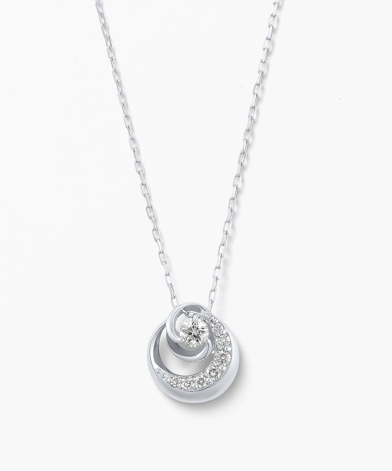 【2026 Autumn/Winter Limited】Pt950/850 ダイヤモンド ネックレス＜ “Wish upon a star®” カード＞