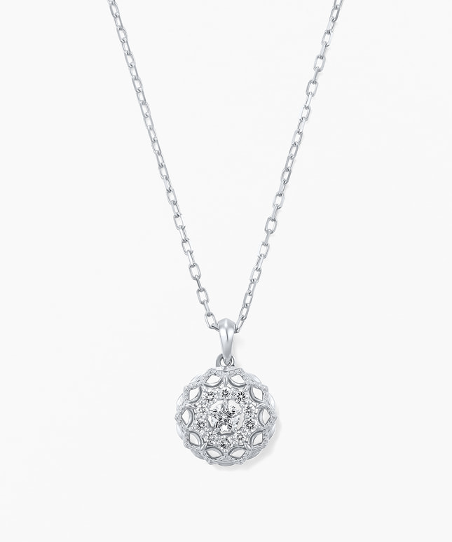 Wish upon a star ネックレス シルバー ダイヤモンド型 SVダイヤモンドネックレス | WISH UPON A STAR (Women