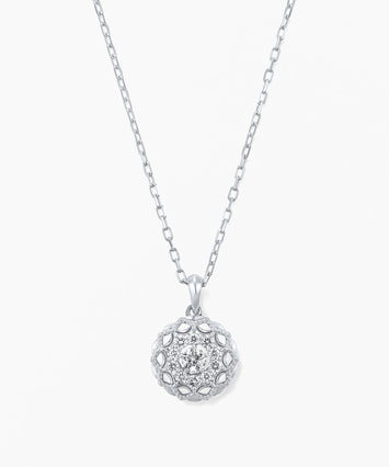 Pt950/850 ダイヤモンド ネックレス < “Wish upon a star®” カード>