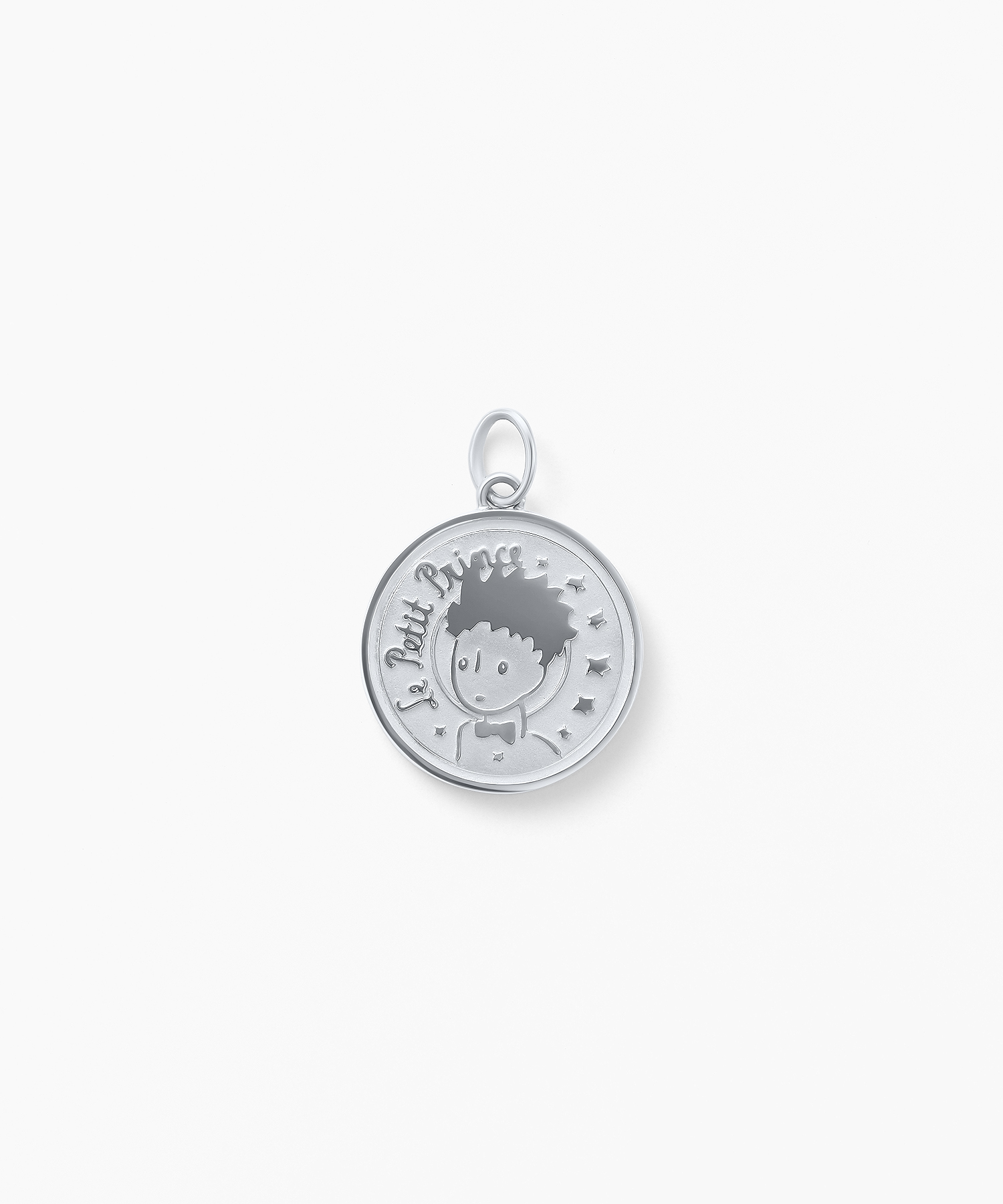 「星の王子さま」コレクション Pt950 ダイヤモンド チャーム＜ “Wish upon a star®” カード＞