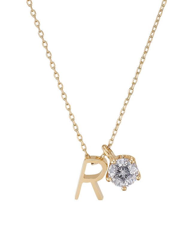 K10YG キュービックジルコニア ネックレス