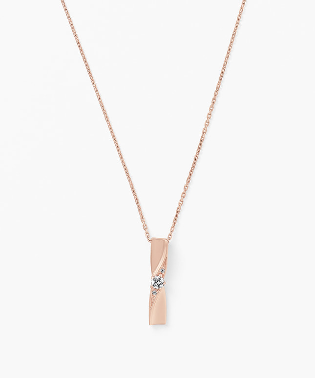 【ペア】SV980/925 キュービックジルコニア ネックレス