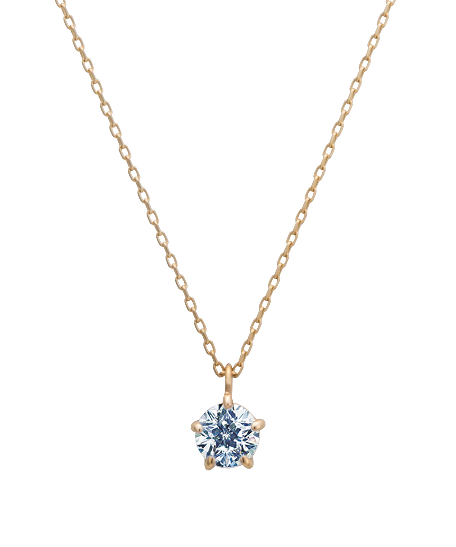 K10YG キュービックジルコニア ネックレス