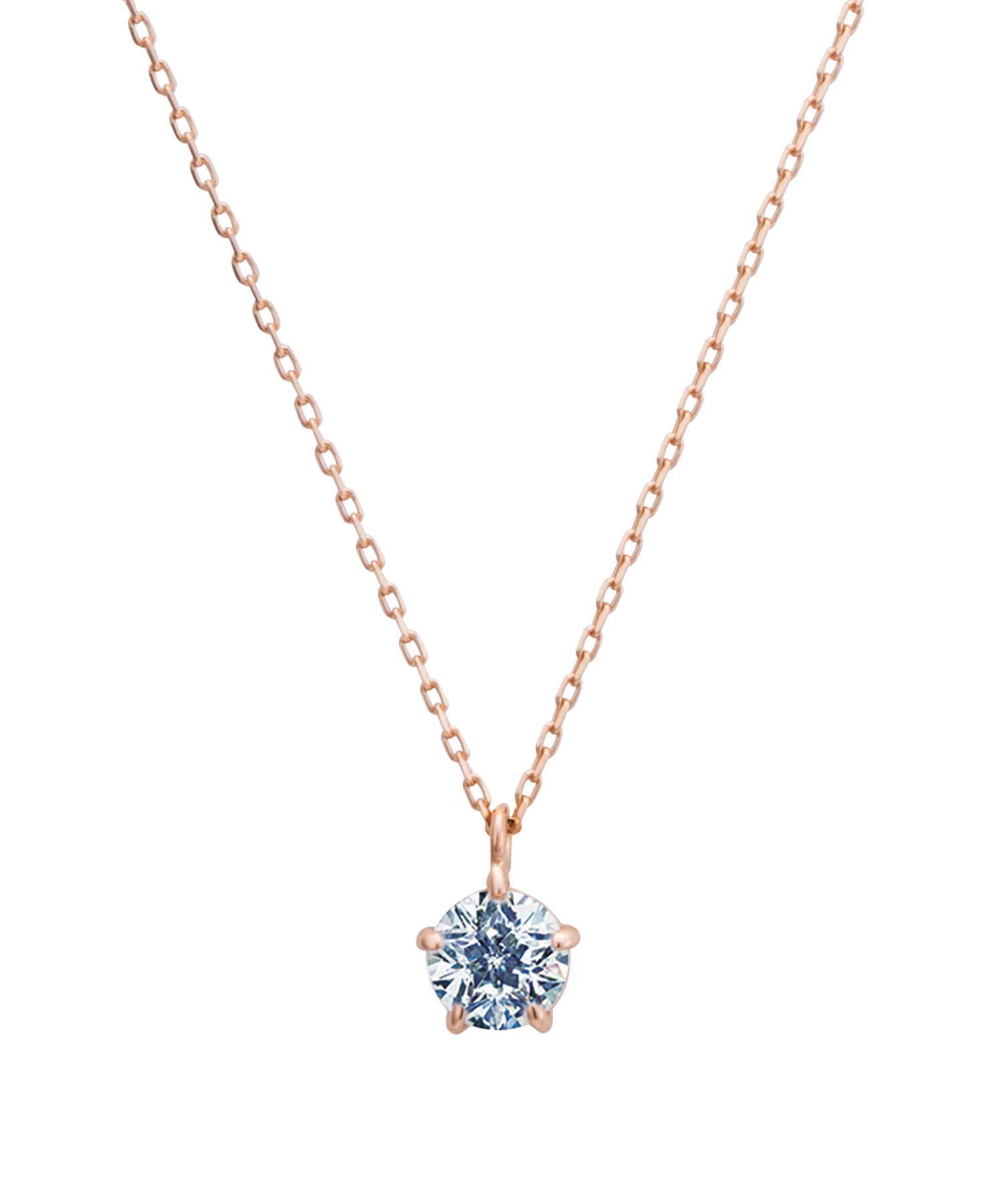 K10PG キュービックジルコニア ネックレス