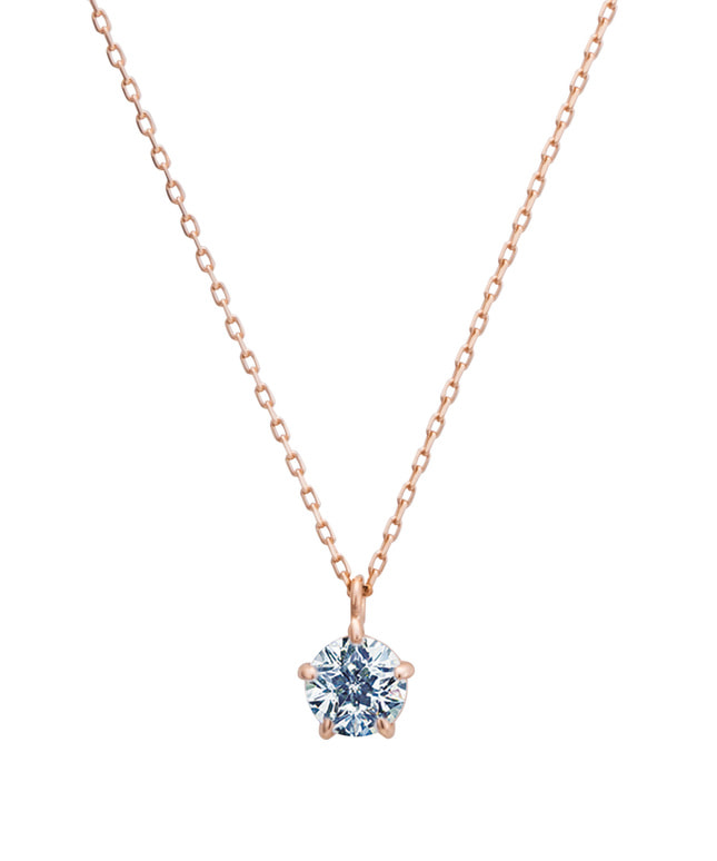 K10PG キュービックジルコニア ネックレス