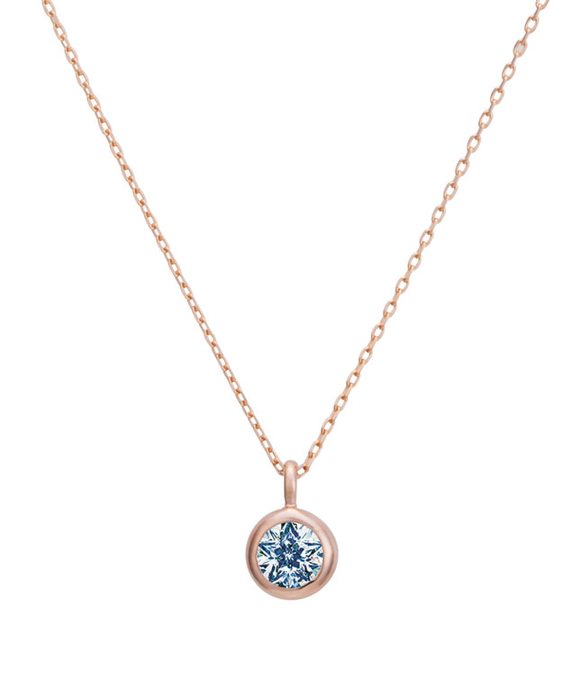 K10PG キュービックジルコニア ネックレス