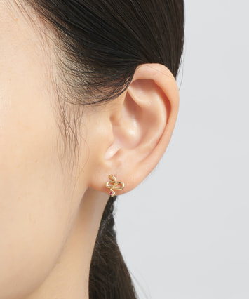 K10YG ルビー ピアス|festaria Online Shop(フェスタリア