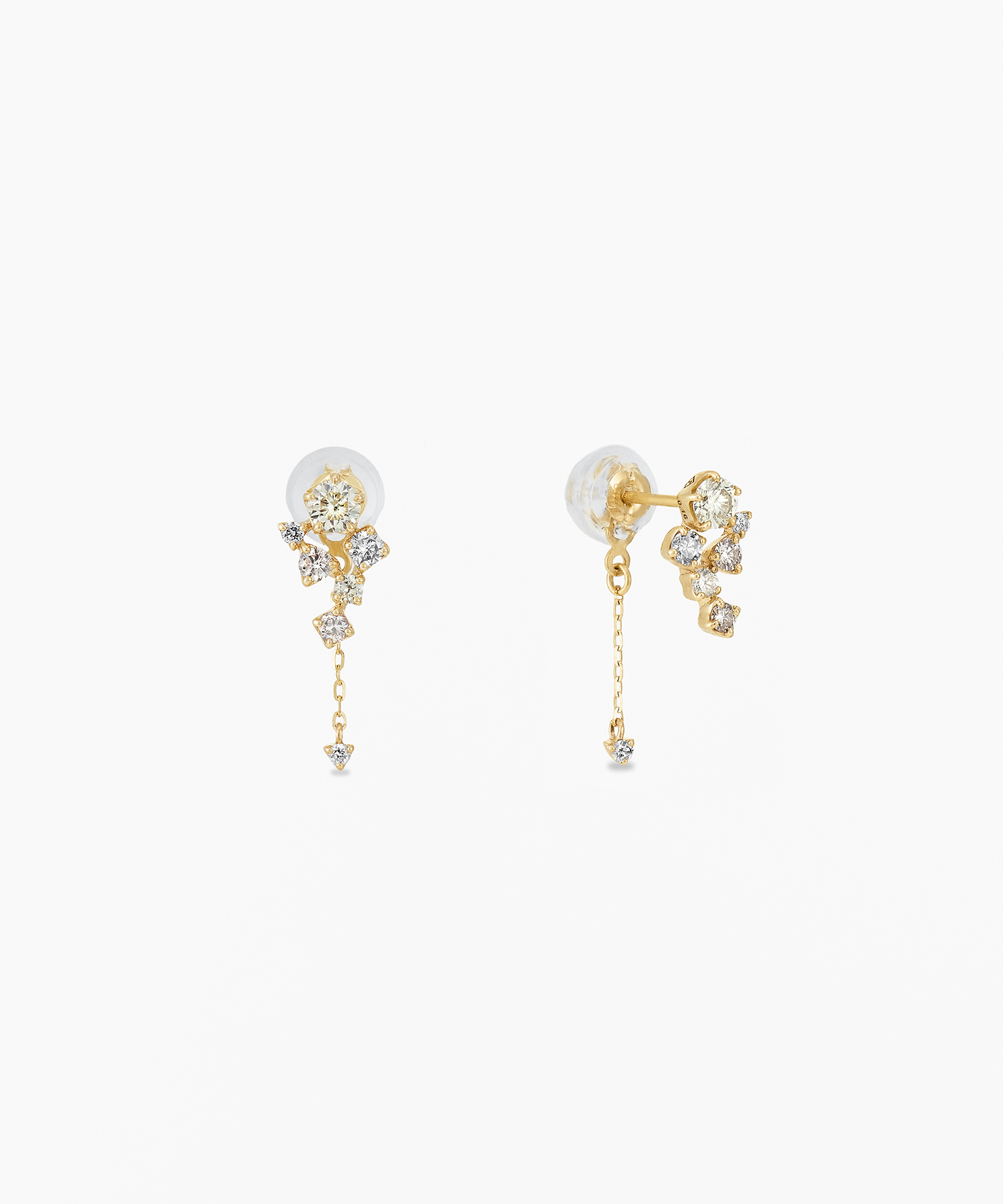 【2026 Spring Limited】K10YG/K18YG ダイヤモンドピアス