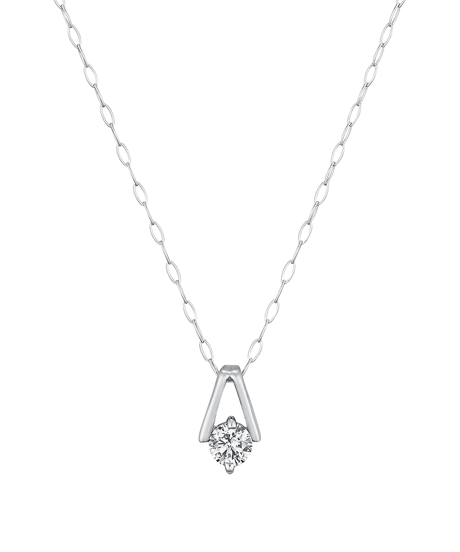 Pt900/850 ダイヤモンド ネックレス