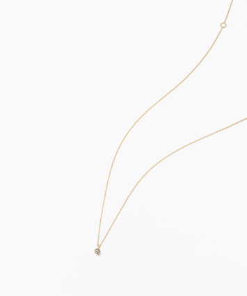 festaria Sv925 ptメッキ10YG ダイヤモンド　　ネックレス K10YG ダイヤモンド ネックレス|festaria Online Shop(フェスタ