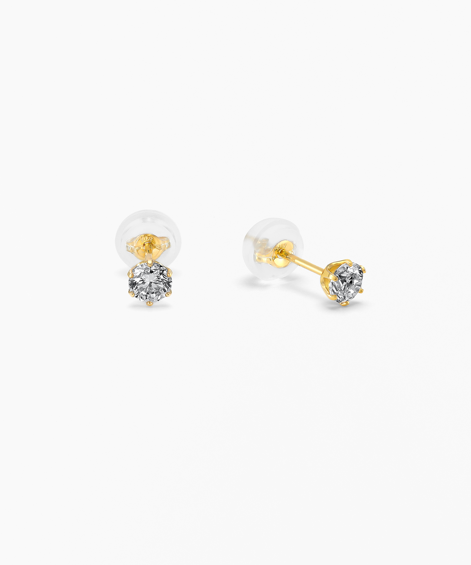 K18YG ダイヤモンド ピアス