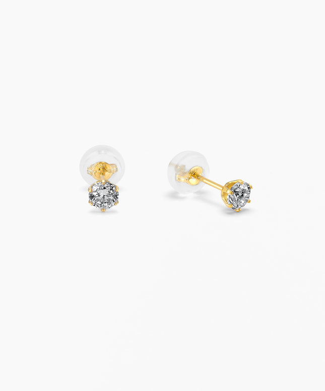 K18YG ダイヤモンド ピアス