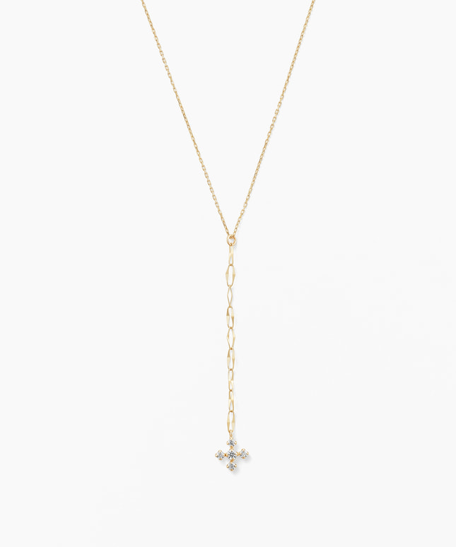 K10YG モアサナイト ネックレス