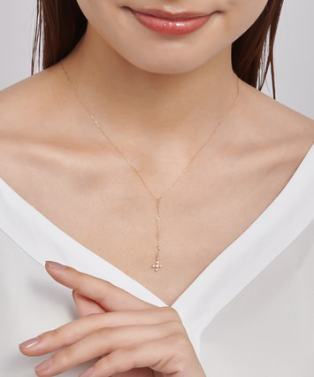 K10YG モアサナイト ネックレス|festaria Online Shop(フェスタ