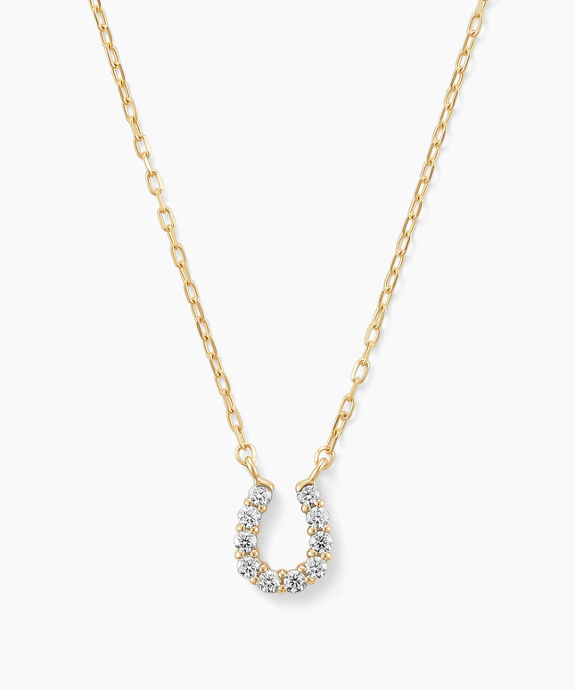 K10YG モアサナイト ネックレス