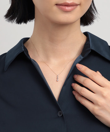 K10YG ダイヤモンド ネックレス|festaria Online Shop(フェスタ
