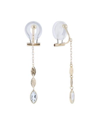 K10YG アクアマリン イヤリング