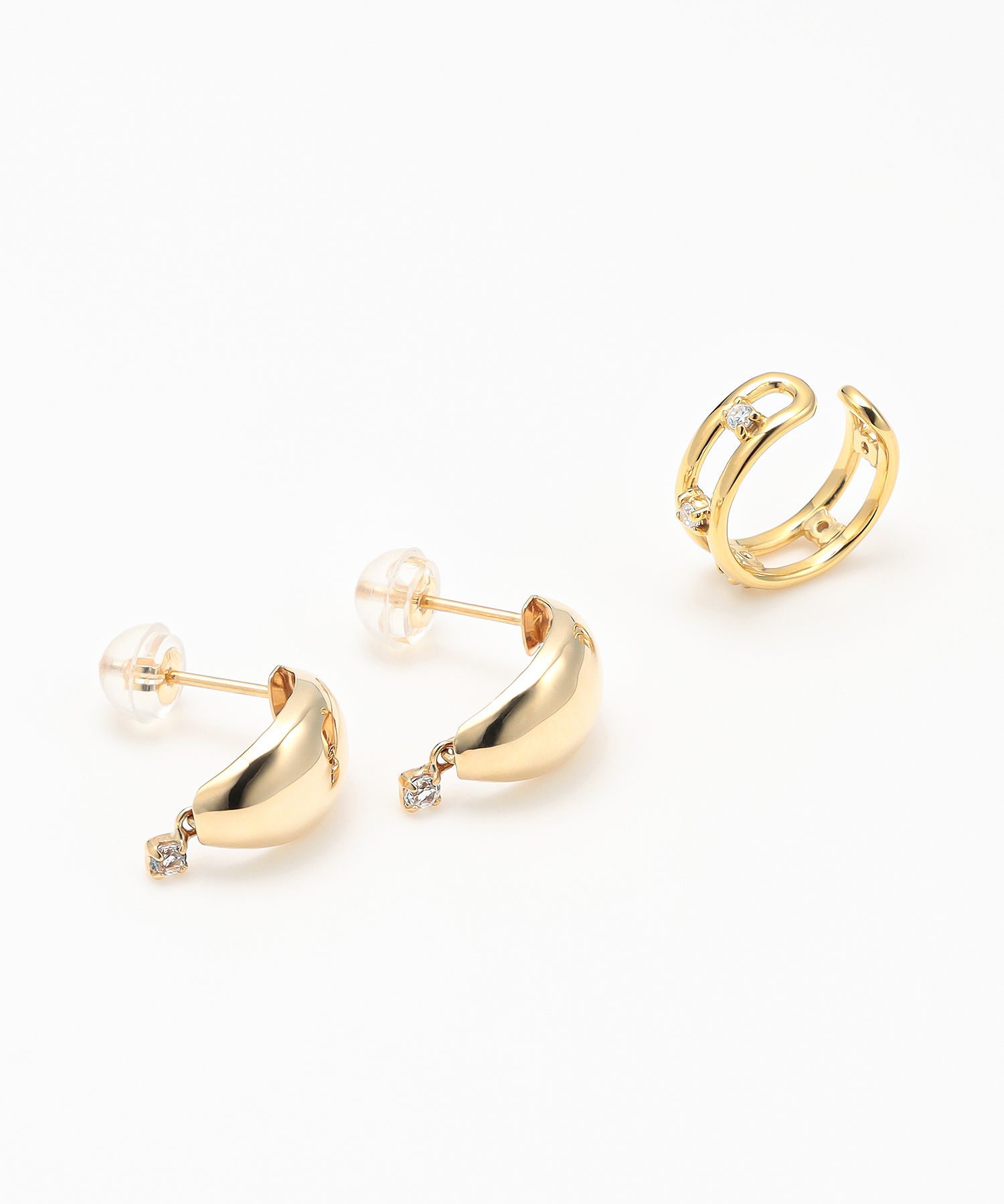 【WEB限定】ピアス・イヤーカフ セットジュエリー＜限定BOX付＞