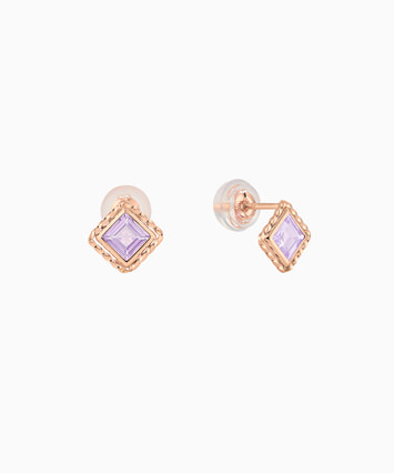 K10PG アメシスト ピアス|festaria Online Shop(フェスタリア