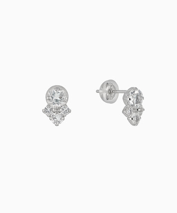 K18YG ブルームーンストーン ピアス|festaria Online Shop