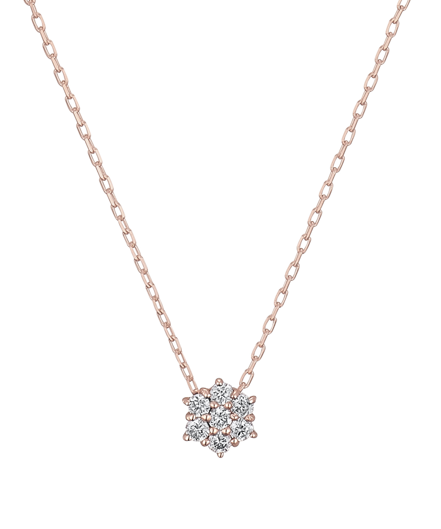 K10PG ダイヤモンド ネックレス