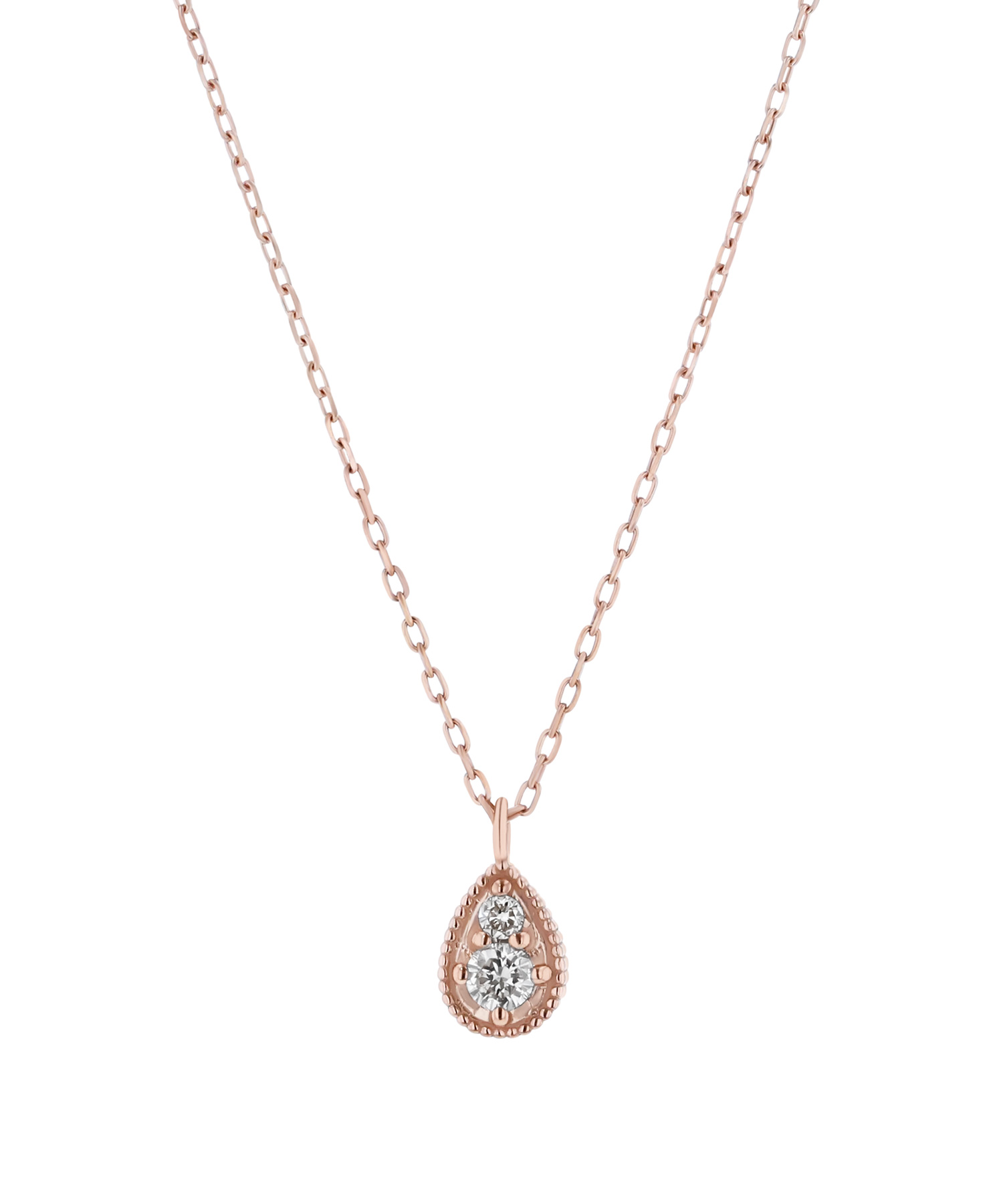 K10PG ダイヤモンド ネックレス