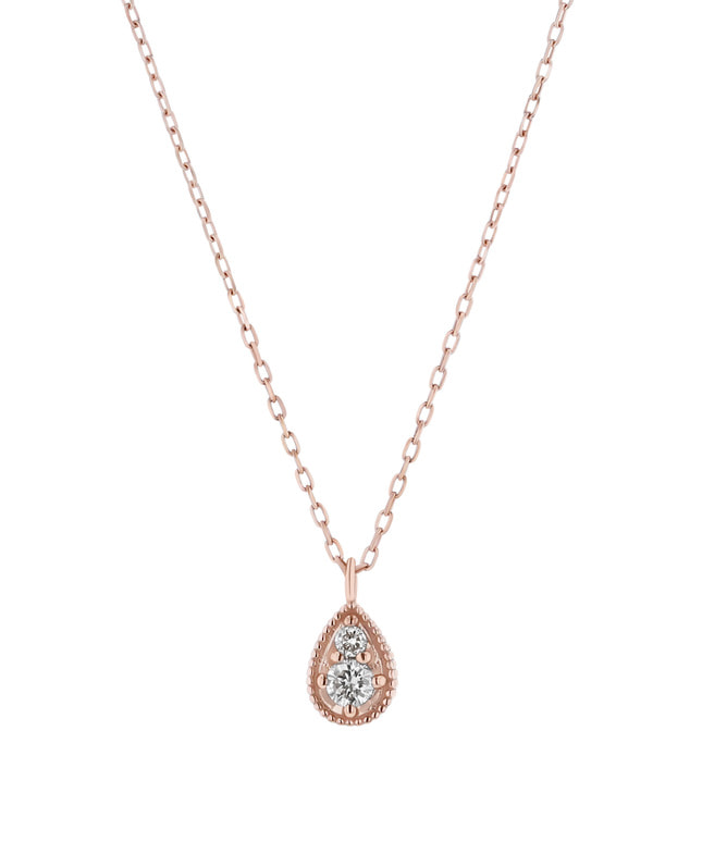 K10PG ダイヤモンド ネックレス