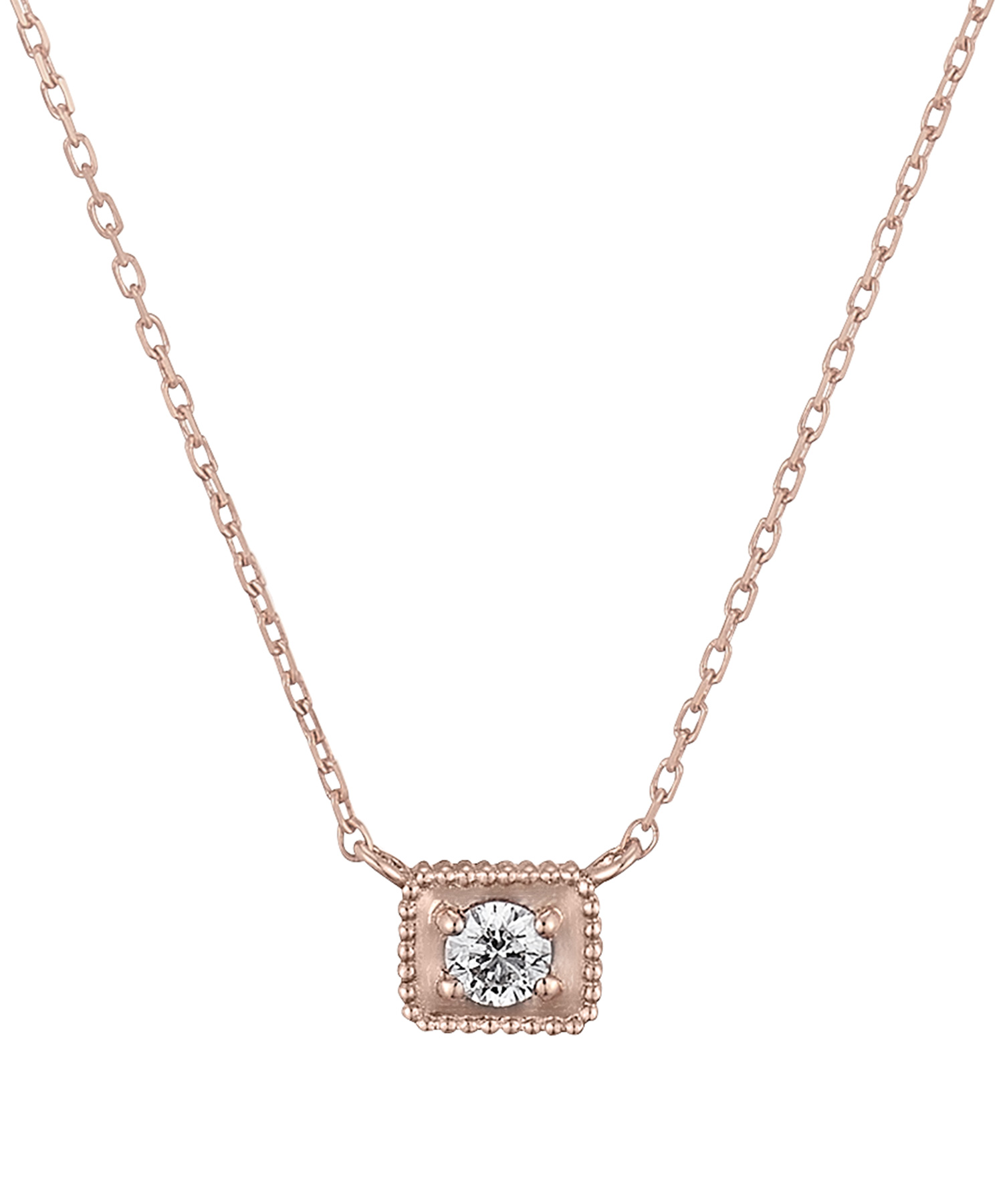 K10PG ダイヤモンド ネックレス