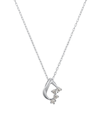 フェスタリアK10WGダイアモンドネックレス K10WG ダイヤモンド ネックレス|festaria Online Shop(フェスタ
