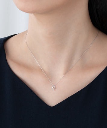 K10WG ダイヤモンド ネックレス|festaria Online Shop(フェスタ