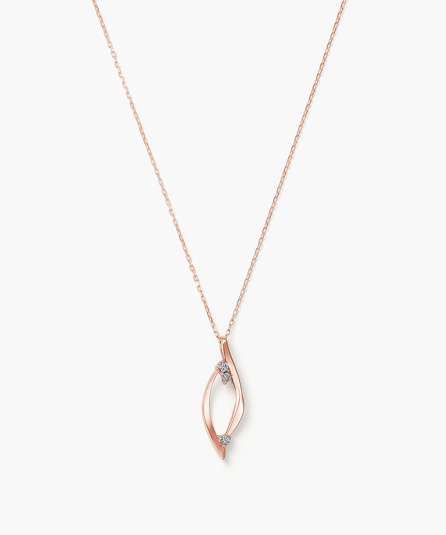 K10PG ダイヤモンド ネックレス