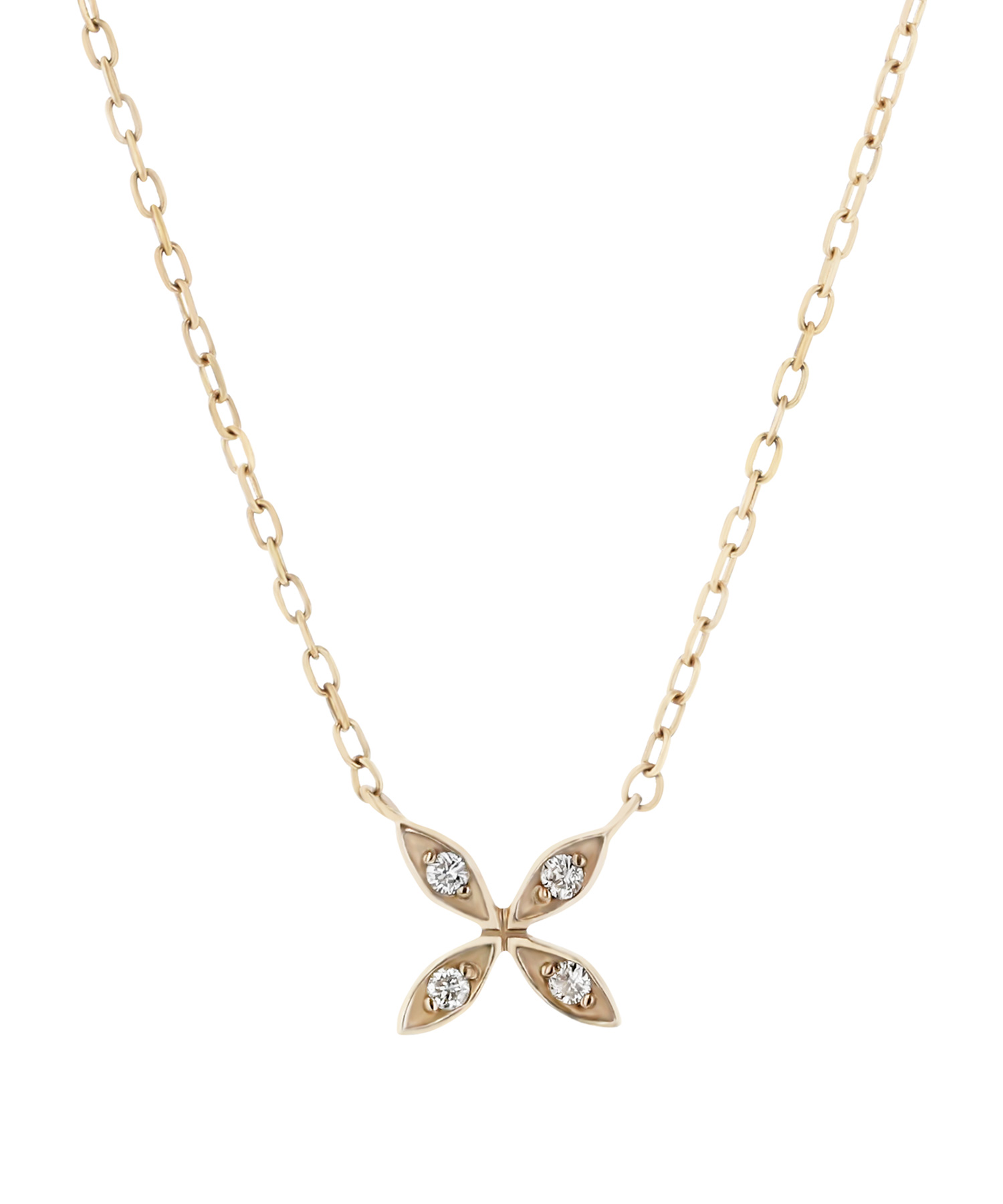 K10YG ダイヤモンド ネックレス