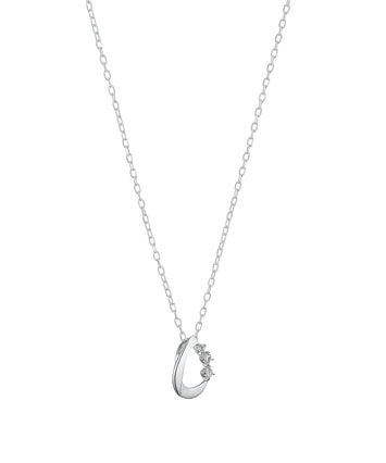 K10WG ダイヤモンド ネックレス|festaria Online Shop(フェスタ