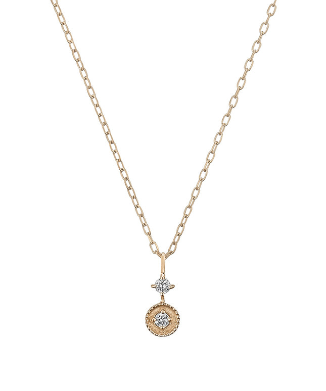 K10YG ダイヤモンド ネックレス