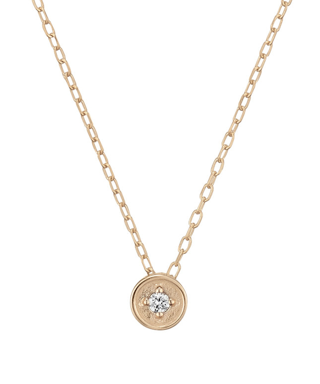 K10YG ダイヤモンド ネックレス